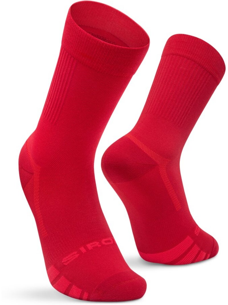 Chaussettes gravel cyclisme homme et femme gs1 Rouge - Kiabi