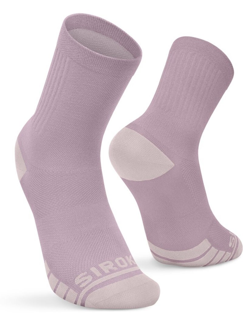 Chaussettes gravel cyclisme homme et femme gs1 Violet - Kiabi