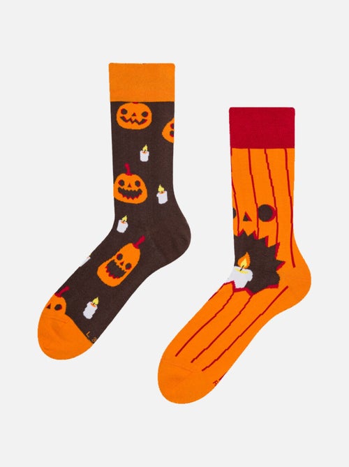 Chaussettes Halloween Dedoles Citrouilles & Bougies - Kiabi Chaussettes Halloween Dedoles Citrouilles & Bougies - Kiabi