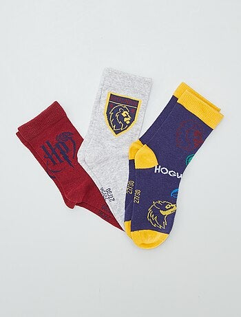 Chaussettes 'Harry Potter' - Lot de 3