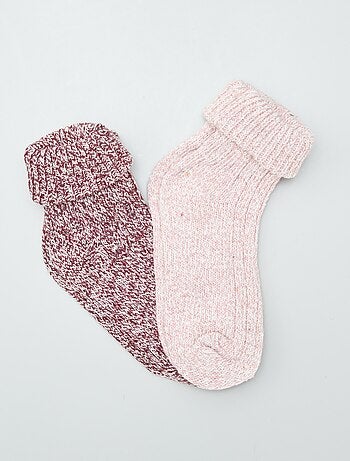 Chaussettes hautes - lot de 2