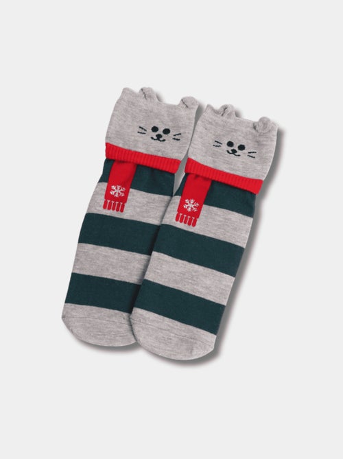 Chaussettes Hautes Animaux Écharpe - Kiabi