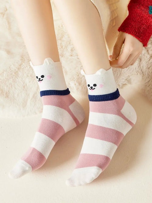 Chaussettes Hautes Animaux Écharpe - Kiabi