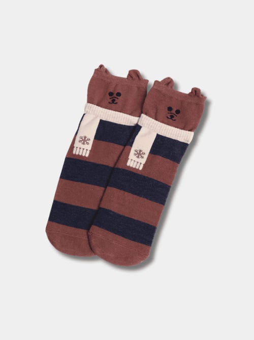 Chaussettes Hautes Animaux Écharpe - Kiabi