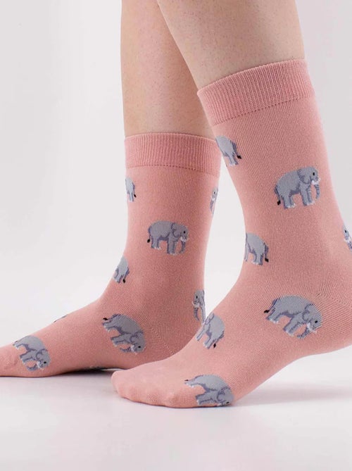 Chaussettes Hautes Animaux - Kiabi