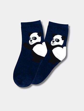 Chaussettes Hautes Animaux Talons