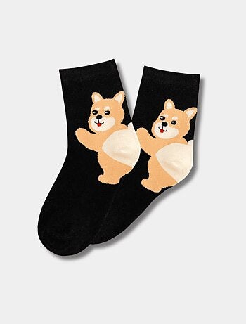 Chaussettes Hautes Animaux Talons