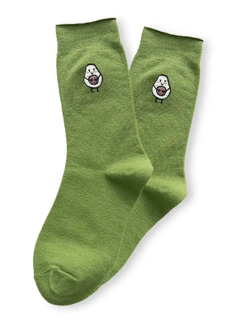 Chaussettes Hautes Avocat Vert clair - Kiabi