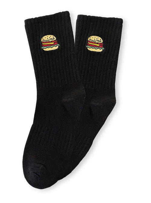 Chaussettes Hautes Burger - Kiabi