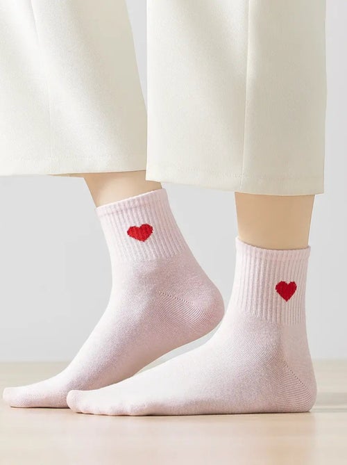 Chaussettes Hautes Coeur Côté - Kiabi