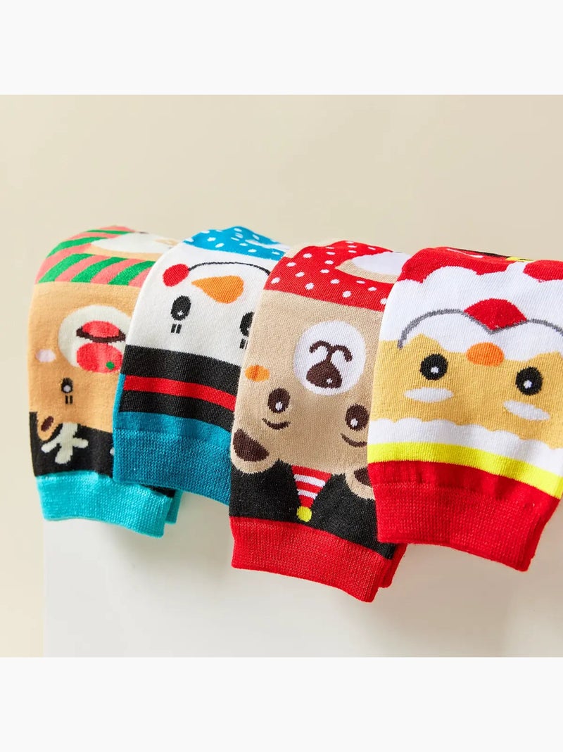 Chaussettes Hautes Costume Noël Rouge - Kiabi