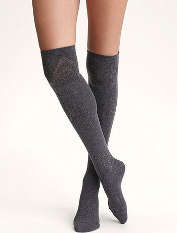 Chaussettes hautes coton peigné Mode