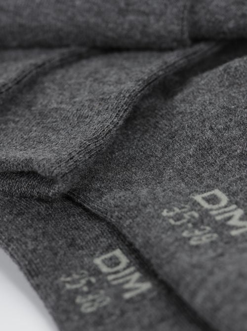 Chaussettes hautes coton peigné Mode - Kiabi