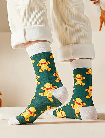 Chaussettes Hautes de Noël