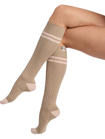 Chaussettes hautes Dim x Inès de La Fressange