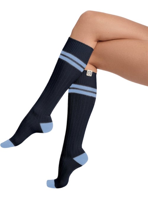 Chaussettes hautes Dim x Inès de La Fressange - Kiabi Chaussettes hautes Dim x Inès de La Fressange - Kiabi