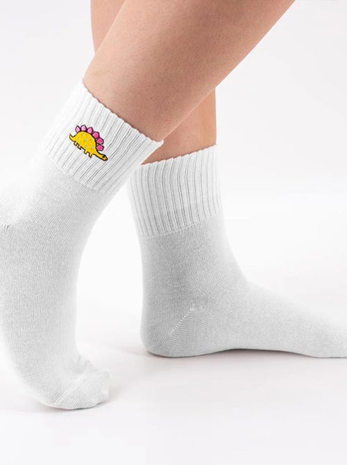 Chaussettes Hautes Dino - Kiabi