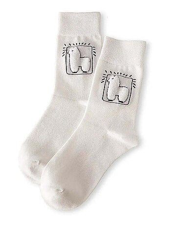 Chaussettes Hautes Lama