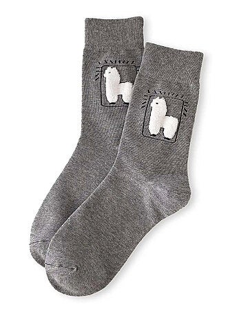 Chaussettes Hautes Lama