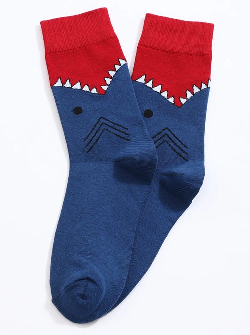 Chaussettes Hautes Mâchoire Homme - Kiabi