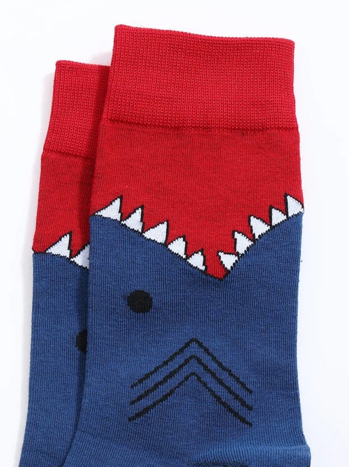 Chaussettes Hautes Mâchoire Homme - Kiabi