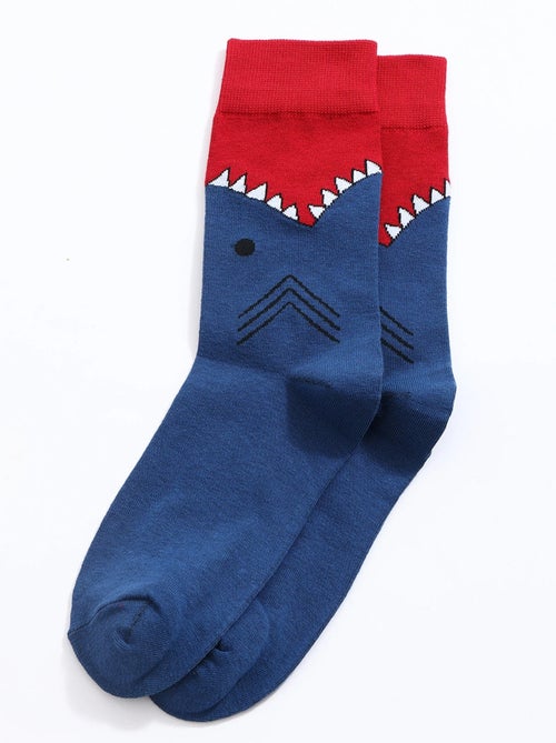 Chaussettes Hautes Mâchoire Homme - Kiabi