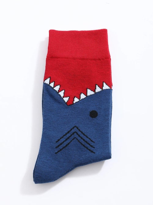 Chaussettes Hautes Mâchoire Homme - Kiabi