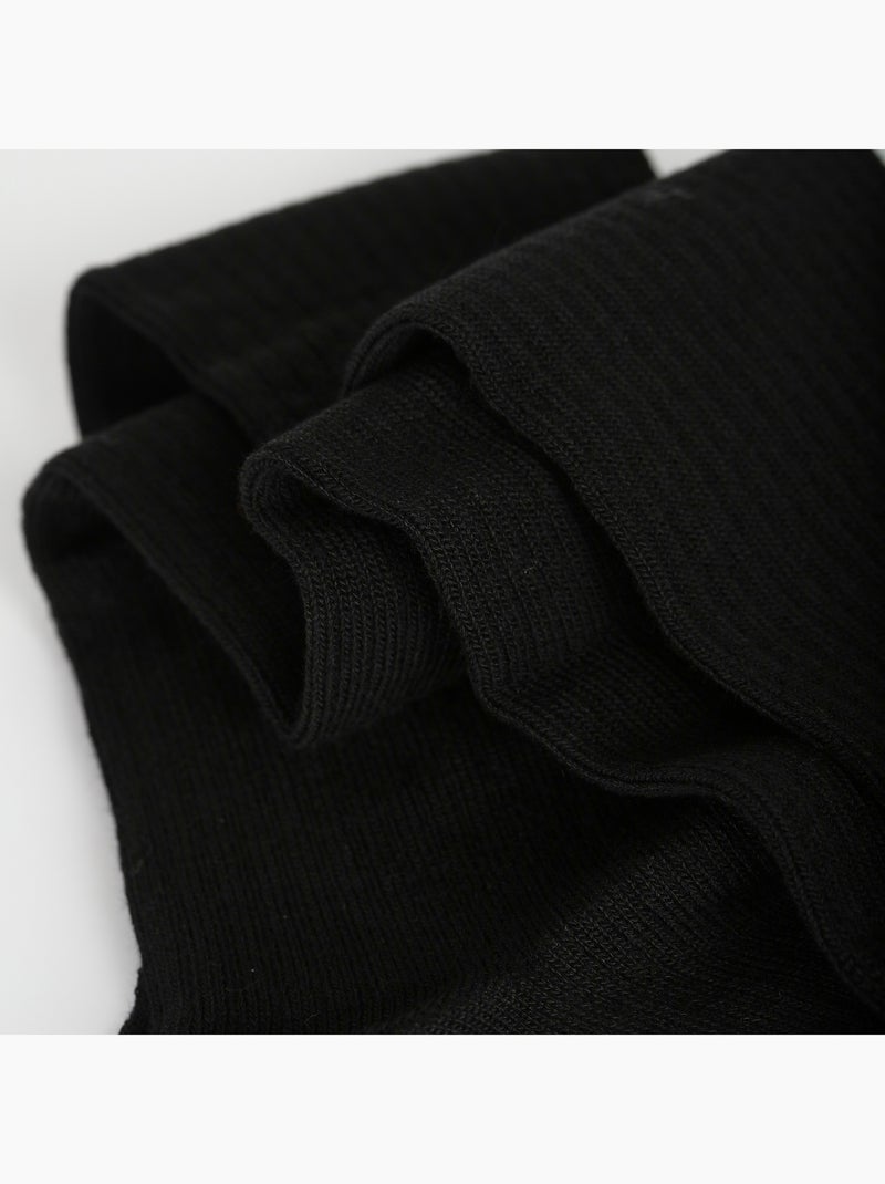 Chaussettes hautes Modal Fancy Noir - Kiabi