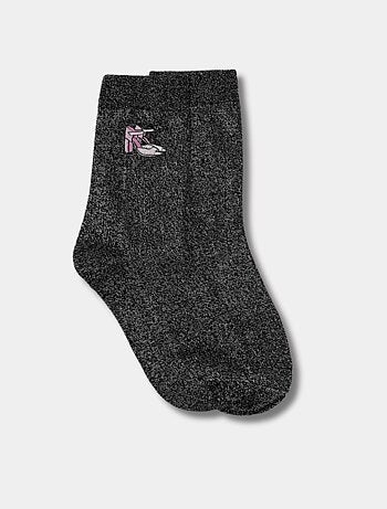 Chaussettes Hautes Paillettes & Fête