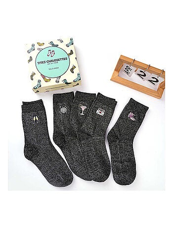 Chaussettes Hautes Paillettes & Fête