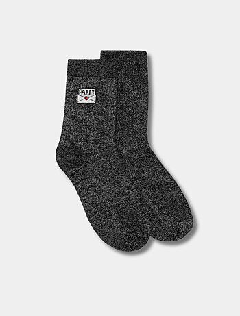 Chaussettes Hautes Paillettes & Fête