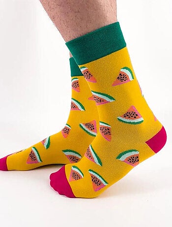 Chaussettes Hautes Pastèque