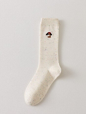 Chaussettes Hautes Personnages de Noël