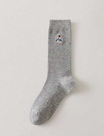 Chaussettes Hautes Personnages de Noël