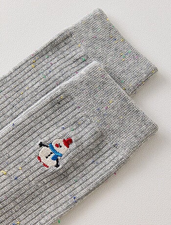 Chaussettes Hautes Personnages de Noël