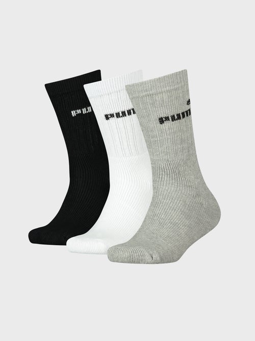 Chaussettes hautes 'Puma' - Lot de 3 - Kiabi