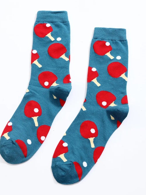 Chaussettes Hautes Sport Homme - Kiabi