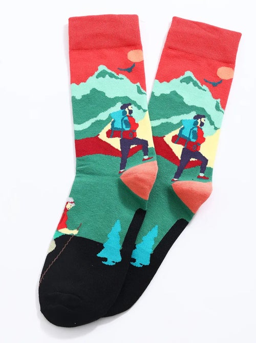 Chaussettes Hautes Sport Homme - Kiabi