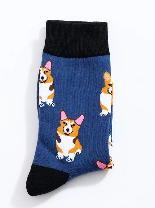 Chaussettes Hautes Toutou Homme - Kiabi