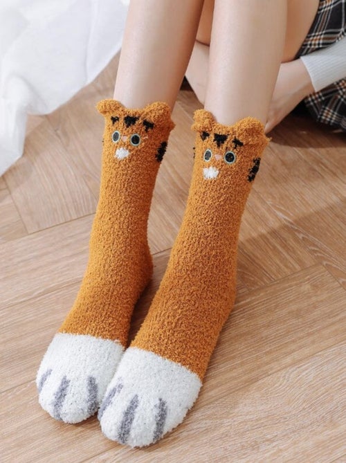 Chaussettes Hiver Tête de Chat  | Titeschaussettes - Kiabi