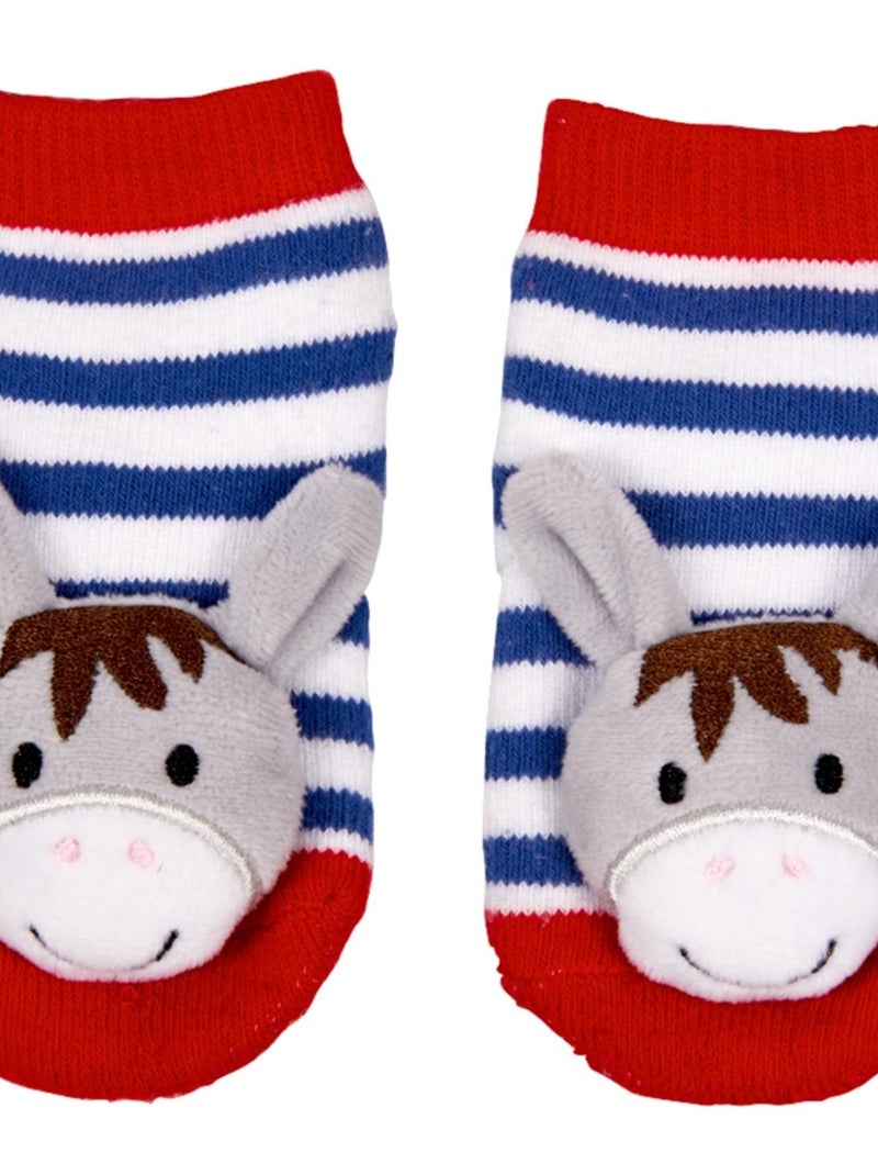 Chaussettes hochet âne Multicolore - Kiabi