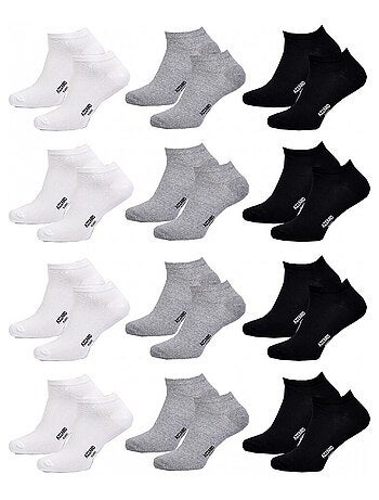 Chaussettes homme AZZARO - Pack de 12