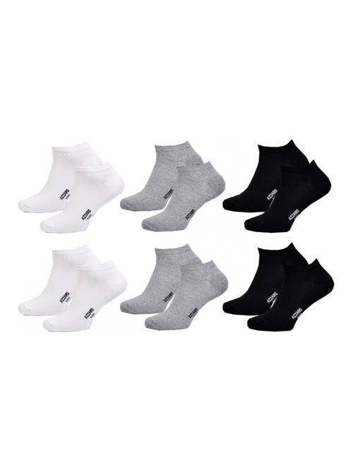 Chaussettes homme AZZARO - Pack de 6 - Kiabi