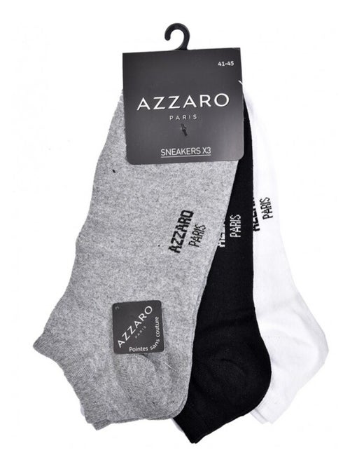 Chaussettes homme AZZARO - Pack de 6 - Kiabi