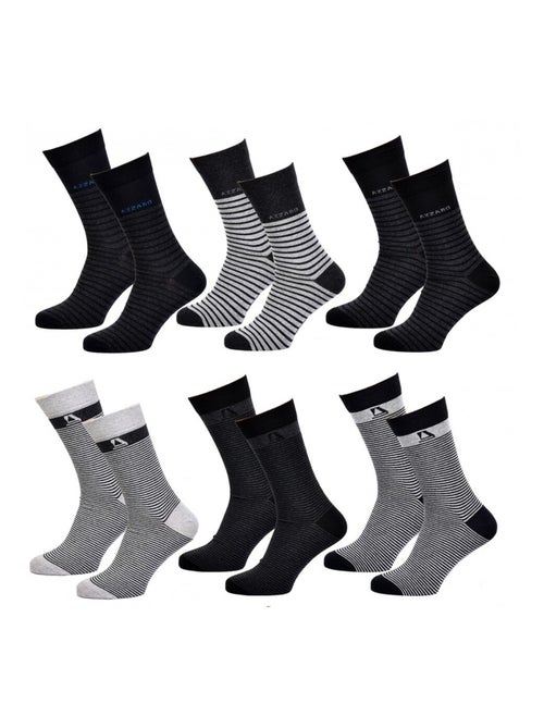 Chaussettes homme AZZARO - Pack de 6 - Kiabi