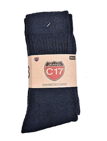 Chaussettes homme C17 JEANS - Pack de 6