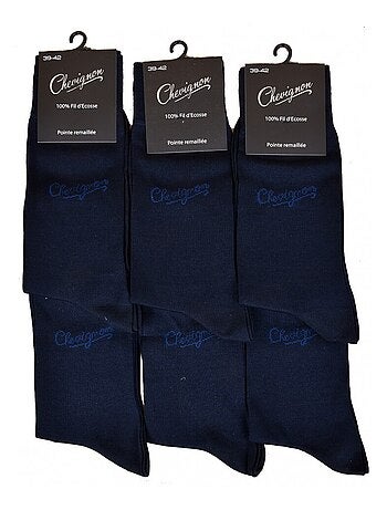 Chaussettes homme CHEVIGNON - Pack de 6