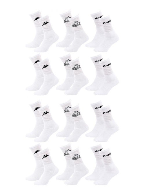 Chaussettes Homme CREW KAPPA - Pack de 12 - Kiabi