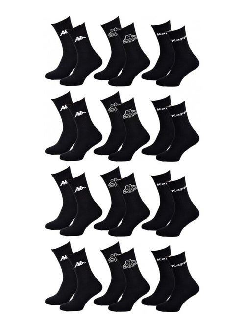 Chaussettes Homme CREW KAPPA - Pack de 12 - Kiabi