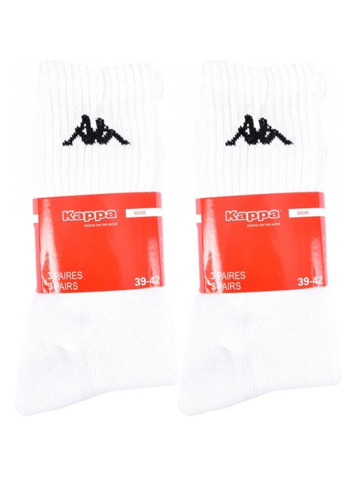 Chaussettes Homme CREW KAPPA - Pack de 6 - Kiabi